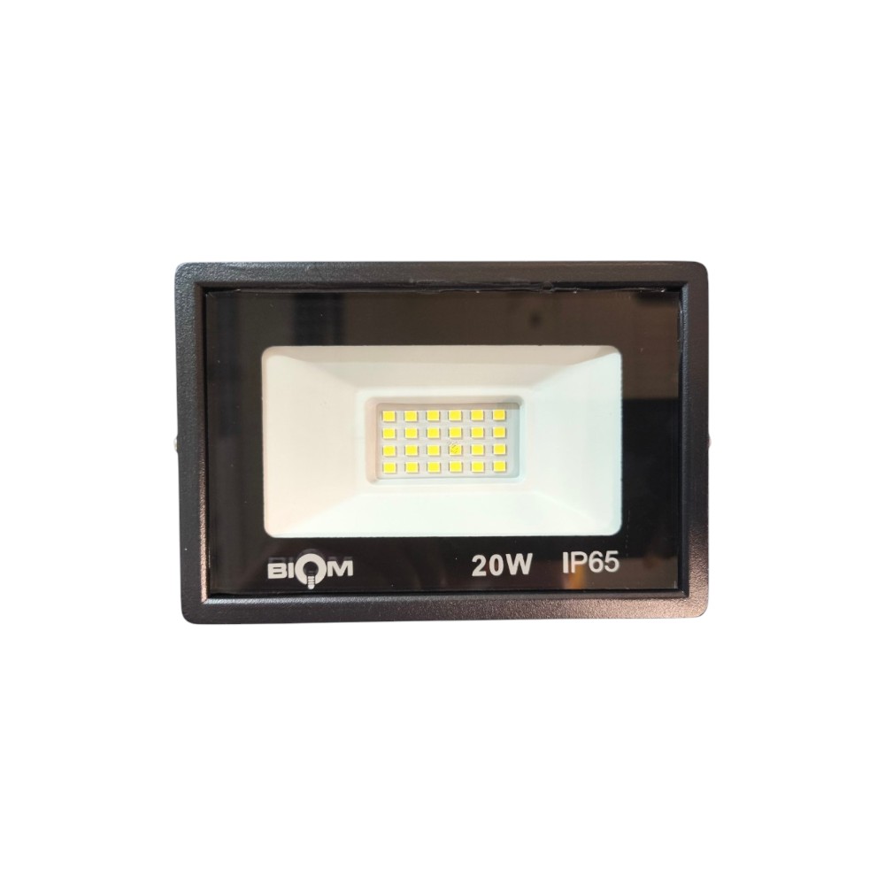 [3_3276] Світлодіодний прожектор BIOM 20W S6-SMD-20-Slim 6200К 220V IP65