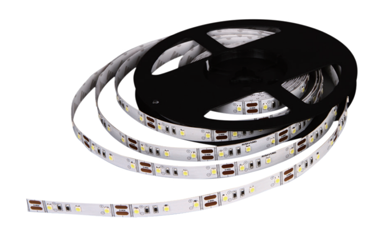 LED стрічка RISHANG 60-2835-12V-IP20 12W 956Lm 3000K 5м (RN0060TA-A-WW)