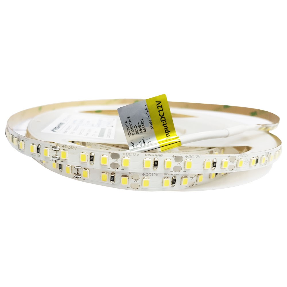 LED стрічка RISHANG 120-2835-12V-IP33 8,6W 785Lm 13000K 5м (RD08C0TA-B-CW)
