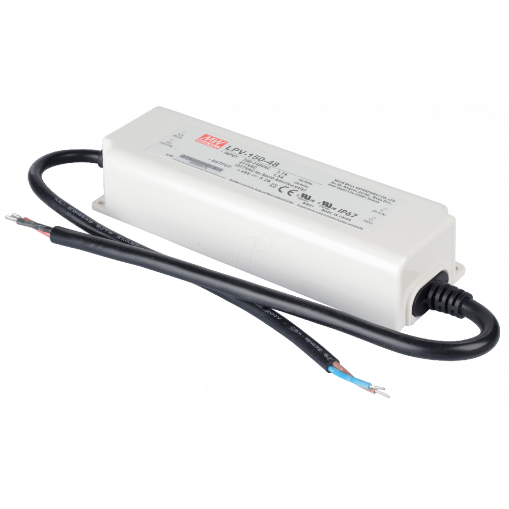 Блок живлення Mean Well 153.6W DC48V IP67 (LPV-150-48)