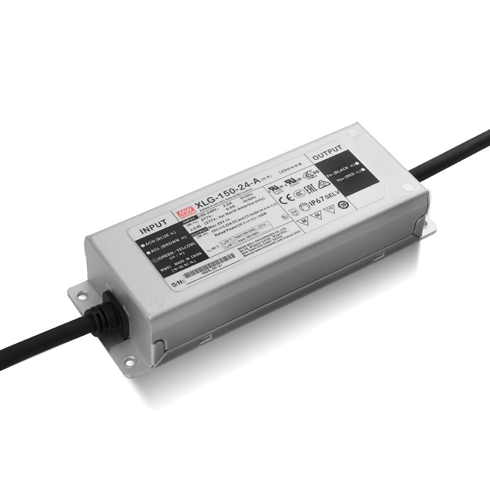 [10_925] Блок живлення Mean Well 150W DC24V IP67 (XLG-150-24A)