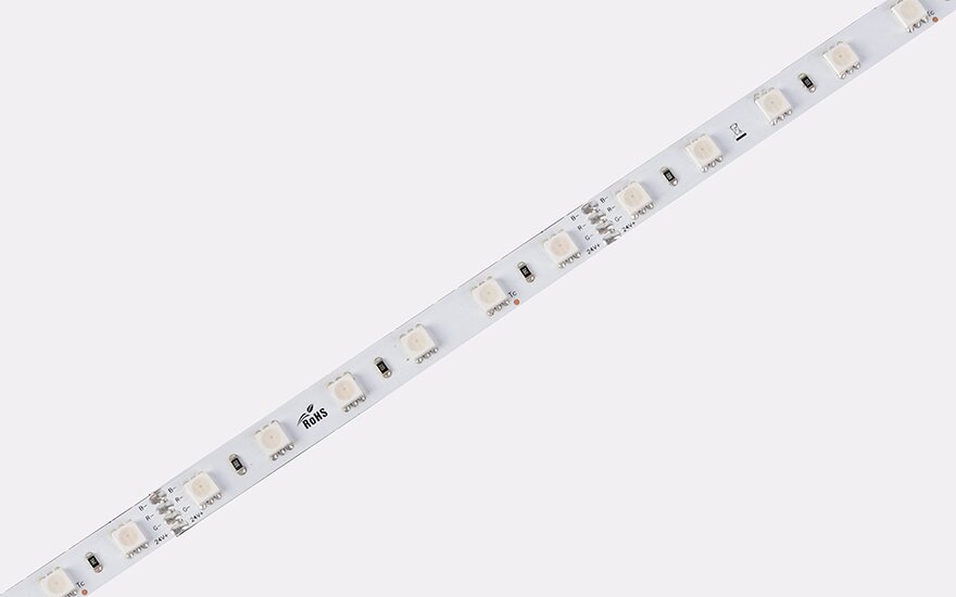 LED стрічка COLORS 60-5050-24V-IP20 12.5W RGB 5м (D560RGB-24V-10mm)