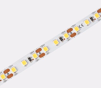 LED стрічка COLORS 120-2835-12V-IP20 13.5W 1454Lm 3000K 5м (D8120-12V-8mm-WW)