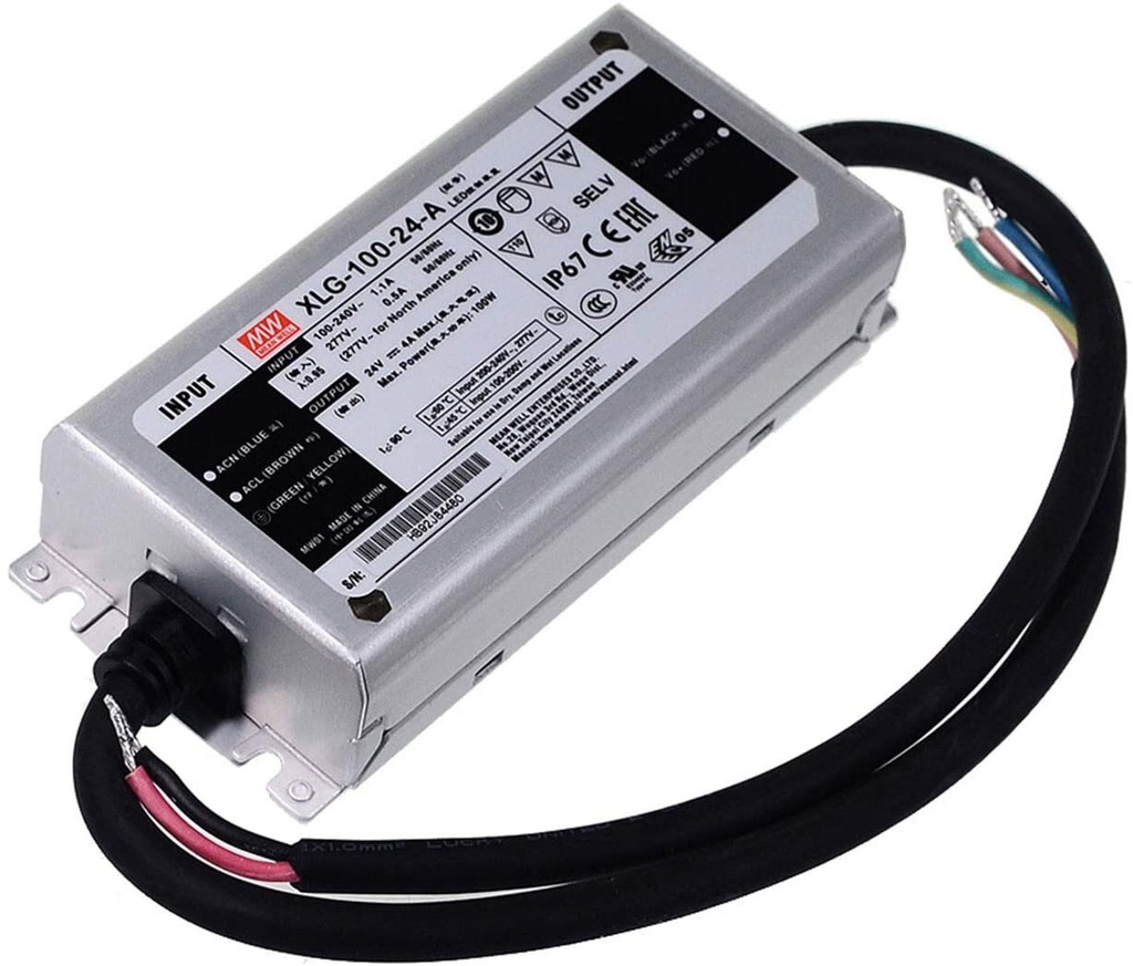 [10_1352] Блок живлення Mean Well 96W DC24V IP67 (XLG-100-24)