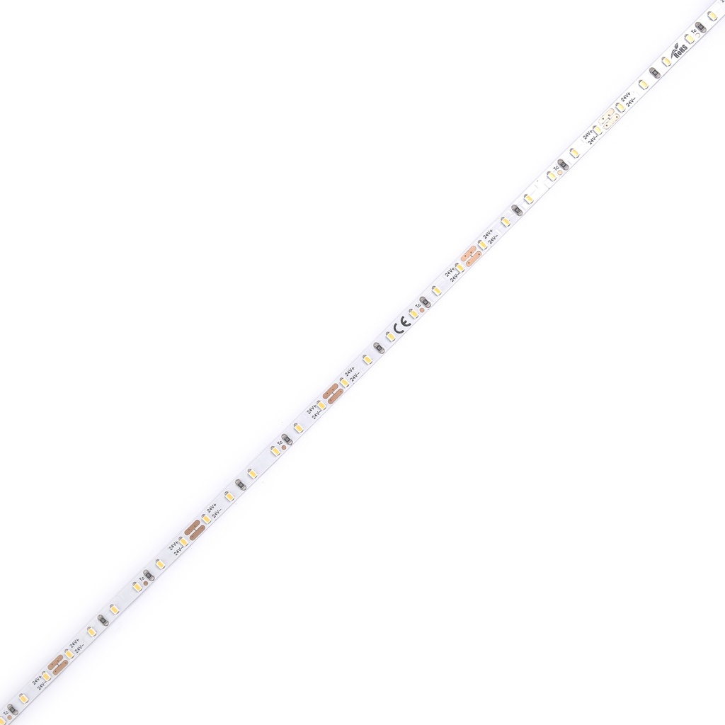 LED стрічка COLORS 120-2835-24V-IP20 8,6W 670Lm 3000K 5м (D6120-24V-4mm-WW)