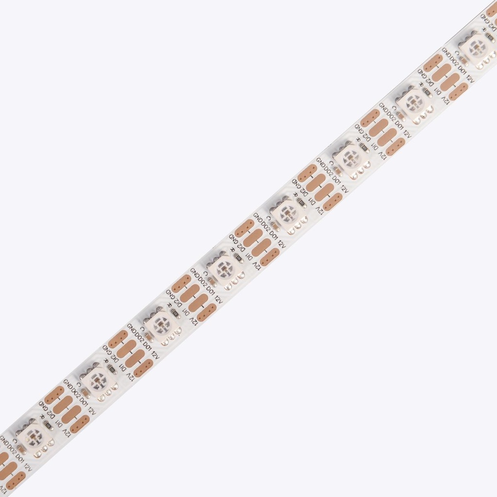 LED стрічка COLORS 60-5050-12V-IP20 8.4W SMART RGB-SPI 5м (DS560RGB-12V-10mm)
