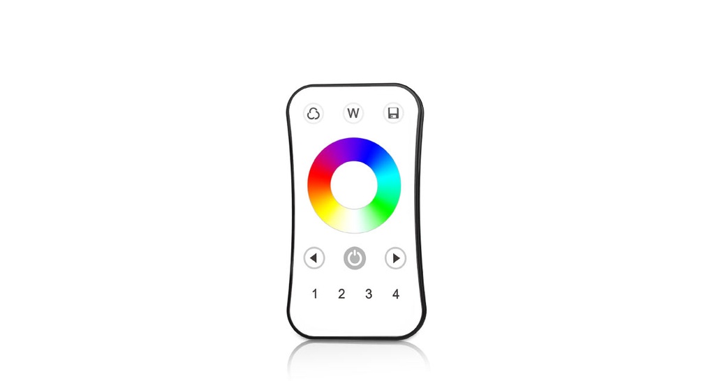 Пульт RGB-контролера DEYA на 4 зони (R8)
