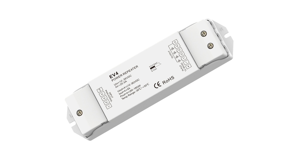 LED-повторювач DEYA 12-36VDC, 5A*4CH (EV4)