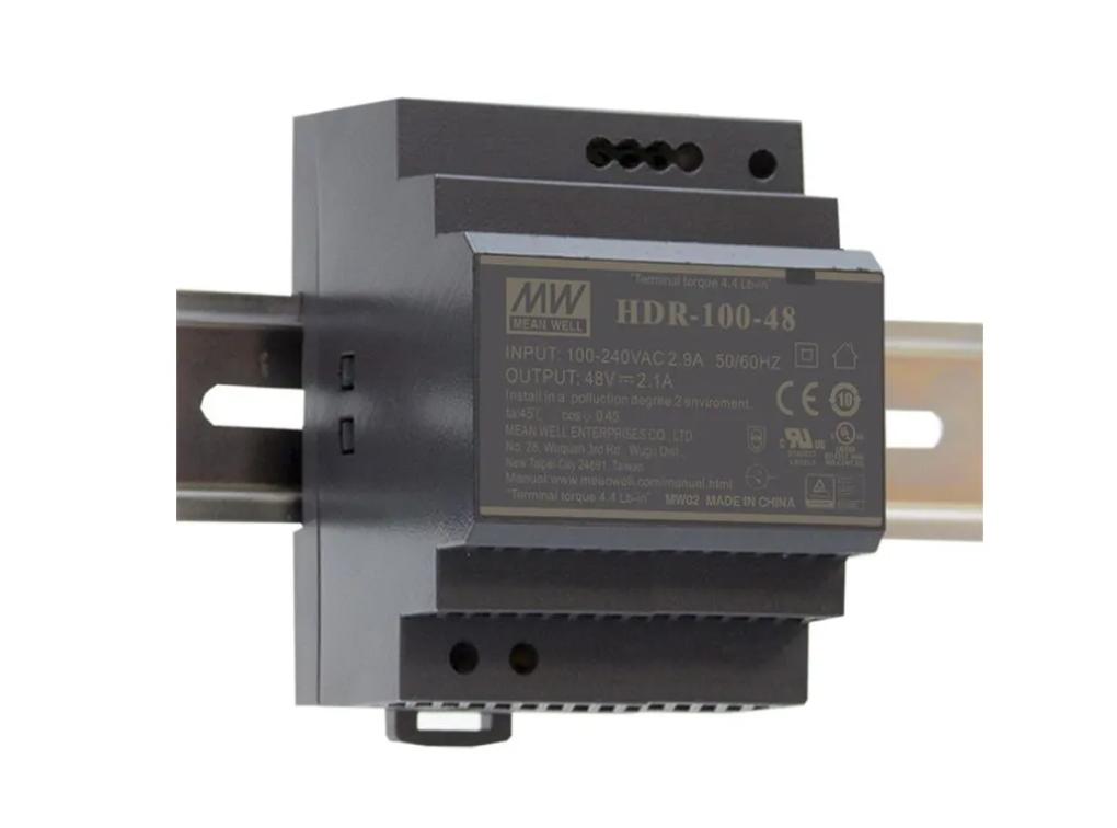 Блок живлення Mean Well на DIN-рейку 100.8W DC48V (HDR-100-48N)