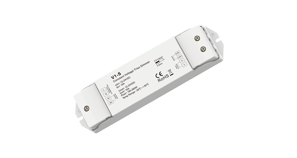 Triac димер DEYA 12-24VDC, 15A*1CH (V1-S)