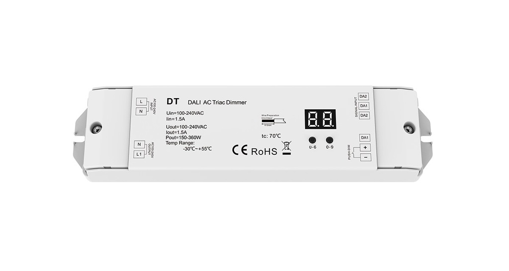 [10_1856] Димер DEYA AC100-240V, 1,5A, 150-360W(DT)