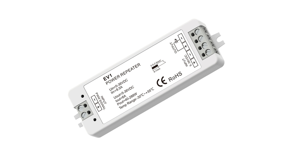 [10_1863] LED-повторювач DEYA 5-36VDC, 8A*1CH (EV1)