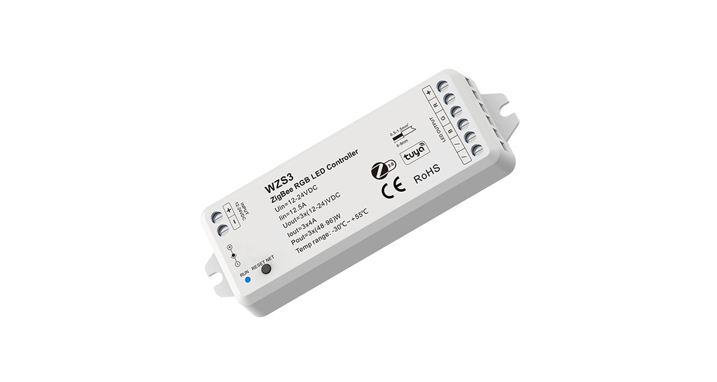 LED-контролер DEYA RGB 12-24VDC, 4A*3CH (WZS3)