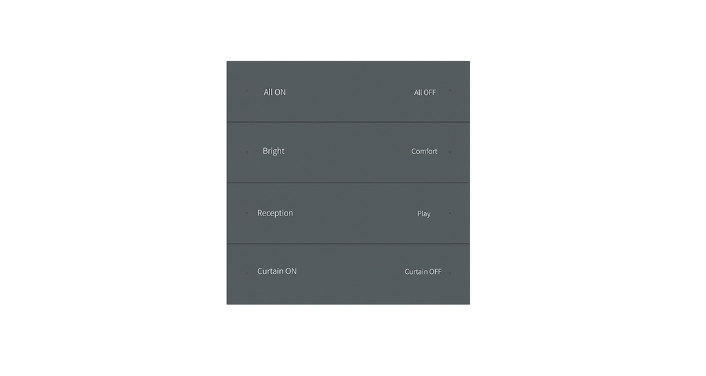 Сенсорна панель DEYA ZigBee на 1 зону (PK8(WZS)-Dark-grey)