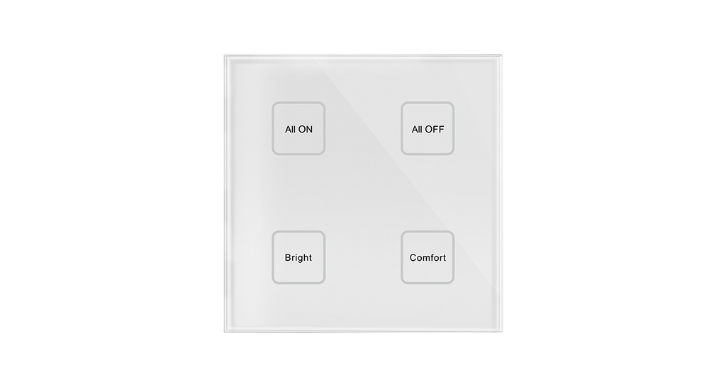 Сенсорна панель DEYA ZigBee на 1 зону (TS4(WZS)-White)