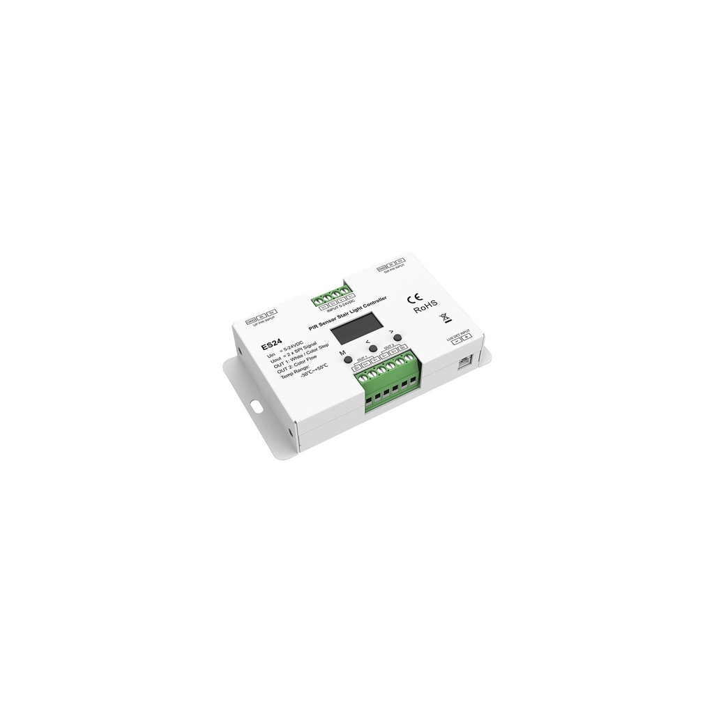 [10_2368] LED-контролер з датчиком PIR DEYA 5-24VDC, 1A*24CH (ES24)