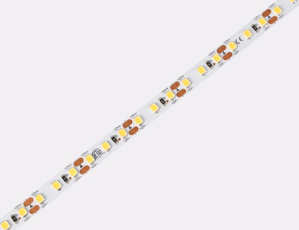 [10_2430] LED стрічка COLORS 120-2835-12V-IP20 5W 474Lm 3000K 5м (D8120-12V-8mm-5W-WW9)