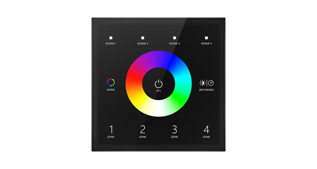 Пульт дистанційного керування DEYA 4 зонами RGB (T13(Black))