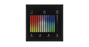 Настінна сенсорна панель DEYA RGB на 1 зону (TD3-S(black))