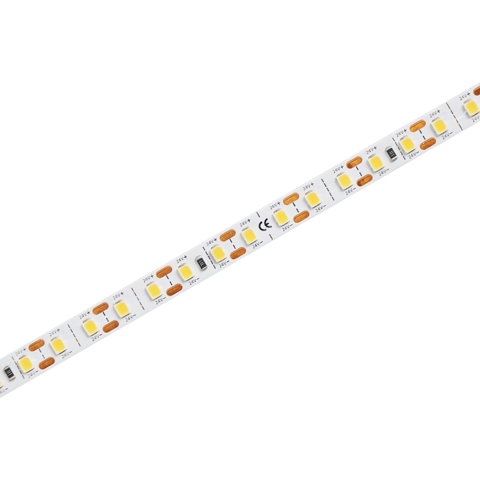 LED стрічка COLORS 120-2835-24V-IP20 9.6W 1335Lm 3000K 5м (CR8120-24V-8mm-WW)