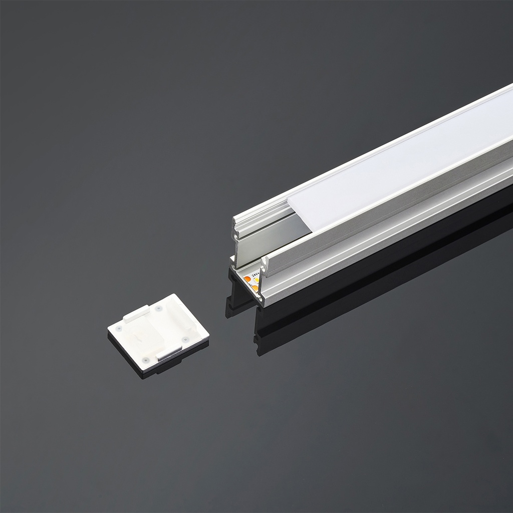 LED-профіль анодований COLORS для підлоги 2,5 метра (LS2126_2,5)
