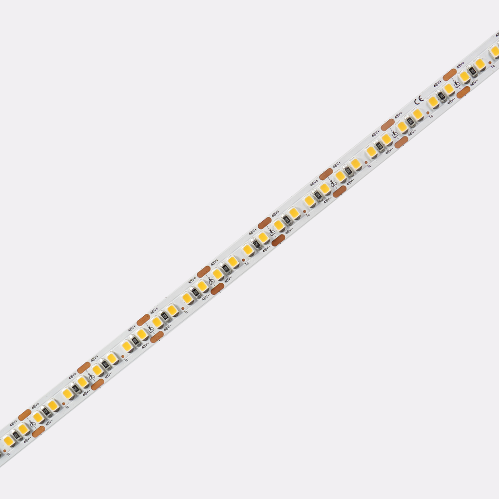 LED стрічка COLORS 120-2835-48V-IP20 12W 1350Lm 3000K 5м (D8160-48V-10mm-WW)