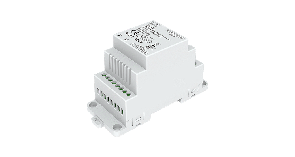 LED-повторювач DALI та блок живлення DEYA 100–240 VAC, 200 mA (DA-PD)