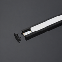 LED-профіль врізний анодований чорний COLORS 2,5 метра (LE2507_2,5(black))