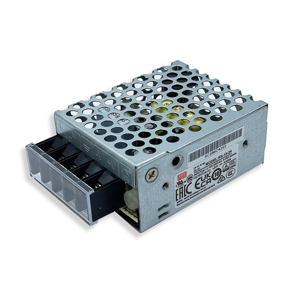 Блок живлення Mean Well 15W DC24V IP20 (RS-15-24)