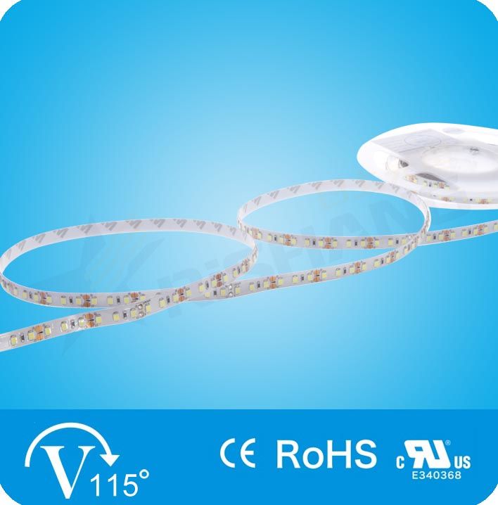 LED стрічка RISHANG 120-2835-12V-IP65 8.6W 630Lm 2700K 5м (RD60C0TA-B-SW)