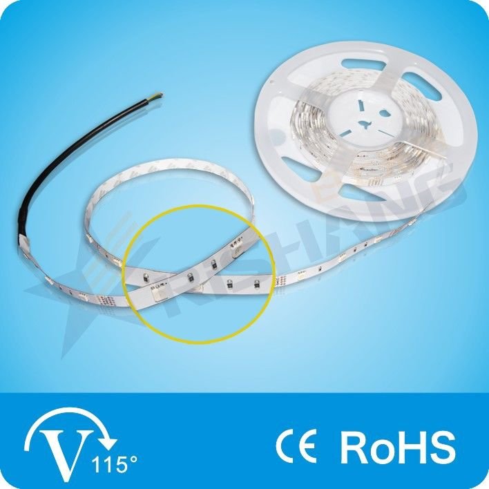 [10_635] LED стрічка RISHANG 30-5050-12V-IP20 6.48W RGB 5м (RD0030AQ)