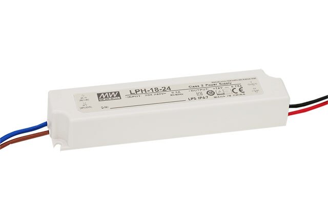 Блок живлення Mean Well 18W DC24V IP67 (LPH-18-24)