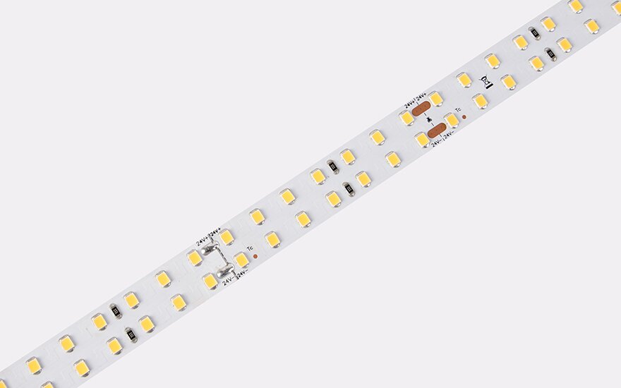 LED стрічка COLORS 196-2835-24V-IP20 18.9W 2100Lm 3000K 5м (D8196-24V-15mm)