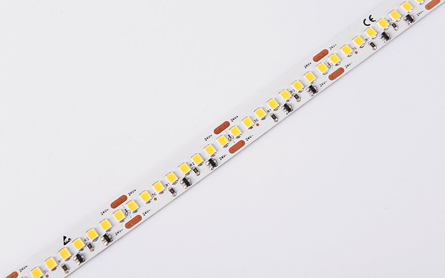 LED стрічка COLORS 192-2835-24V-IP20 25W 3550Lm 3000K 5м (DS8192-24V-12mm-WW)