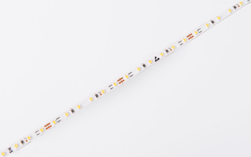 LED стрічка COLORS 120-2835-24V-IP20 8,6W 670Lm 3000K 5м (D6120-24V-8mm-WW)
