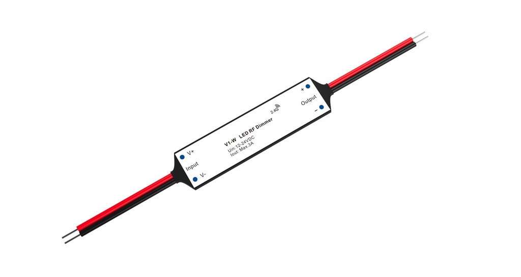 [10_2238] LED-контролер DEYA 12-24VDC, 3A*1CH (V1-W)