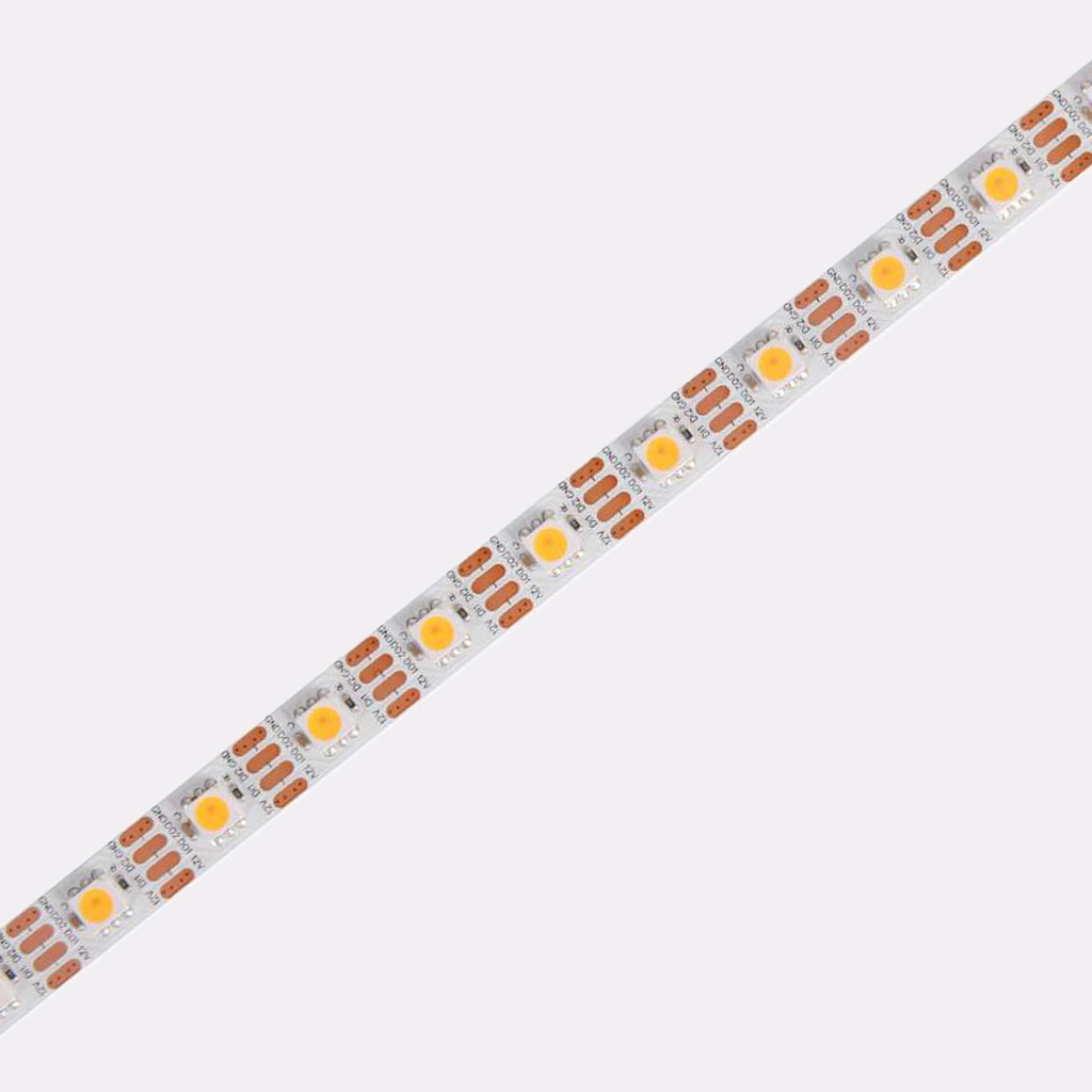 [10_2351] LED стрічка Smart SPI COLORS 60-5050-12V-IP20 4000K 8.4W 5м (DS560-12V-10mm-NW)