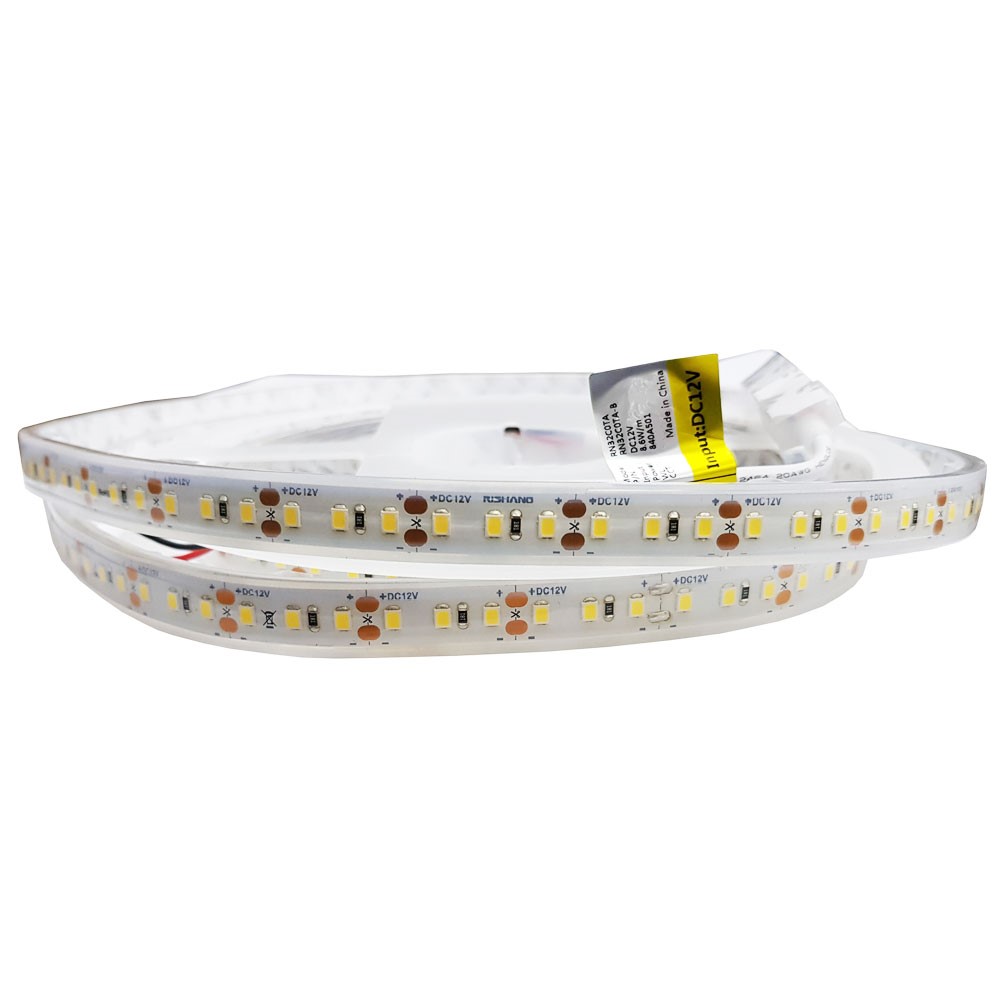 LED стрічка RISHANG 120-2835-12V-IP67 8,6W 268Lm Green 5м (RN32C0TA-B-G)