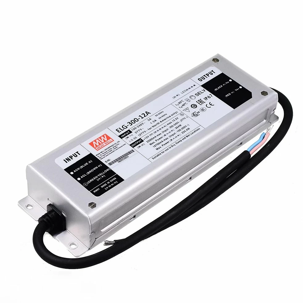 [10_2398] Блок живлення Mean Well 264W DC12V IP67 (ELG-300-12A)