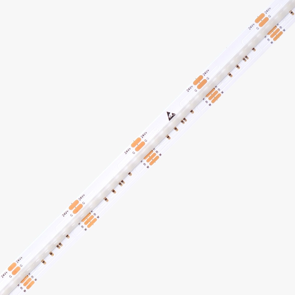 [10_2422] LED стрічка COLORS COB-24V-IP20 16.8W 640Lm RGB+4000K 5м (DF6RGBW-24V-12mm)
