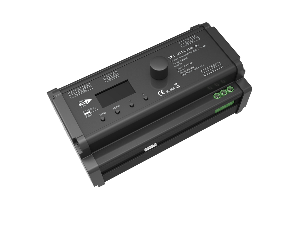 Димер DEYA RF AC Triac 100-240VAC, 1CH*6A, 600-1440W (SK1)