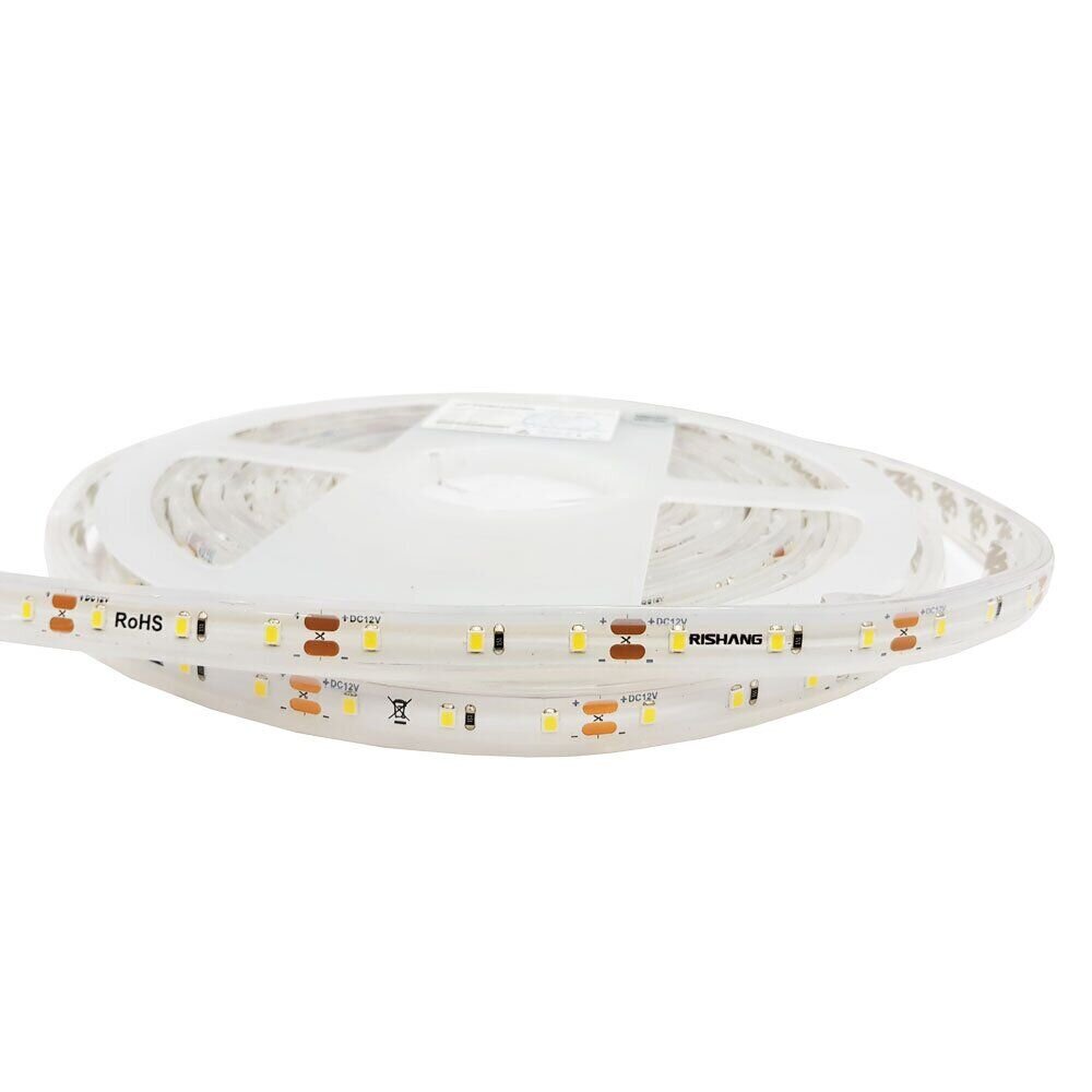 LED стрічка RISHANG 60-2835-24V-IP67 5.5W 400Lm 2700K 5м (RN3060TC-B-SW)