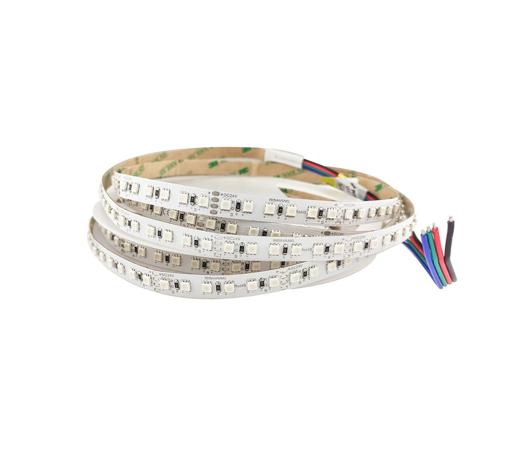 LED стрічка RISHANG 120-3838-24V-IP20 14.4W RGB 5м (RD00C0JP)