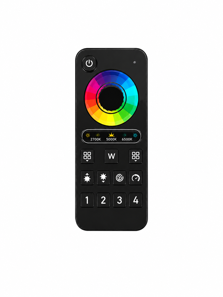 Пульт управління PROLUM 4-Zone; RGB+CCT; Wi-Fi; TUYA; TOUCH; Чорний; Series: HomeLink