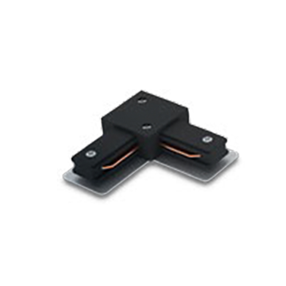 [6680] Конектор кутовий Feron LD1005 чорний