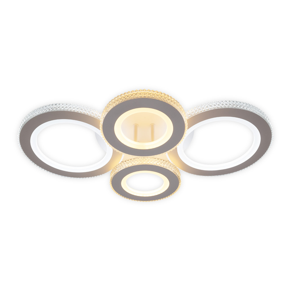 [7922] Світлодіодна накладна люстра Ardero AL6164-1ARD VIVID 42Вт білий