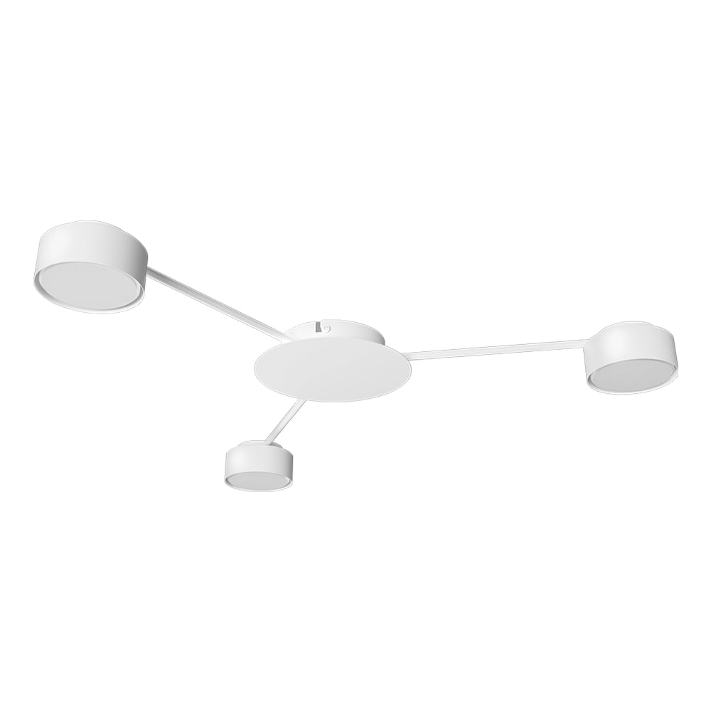 [8307] Накладний світильник Ledcoin ML471-3 під лампу білий