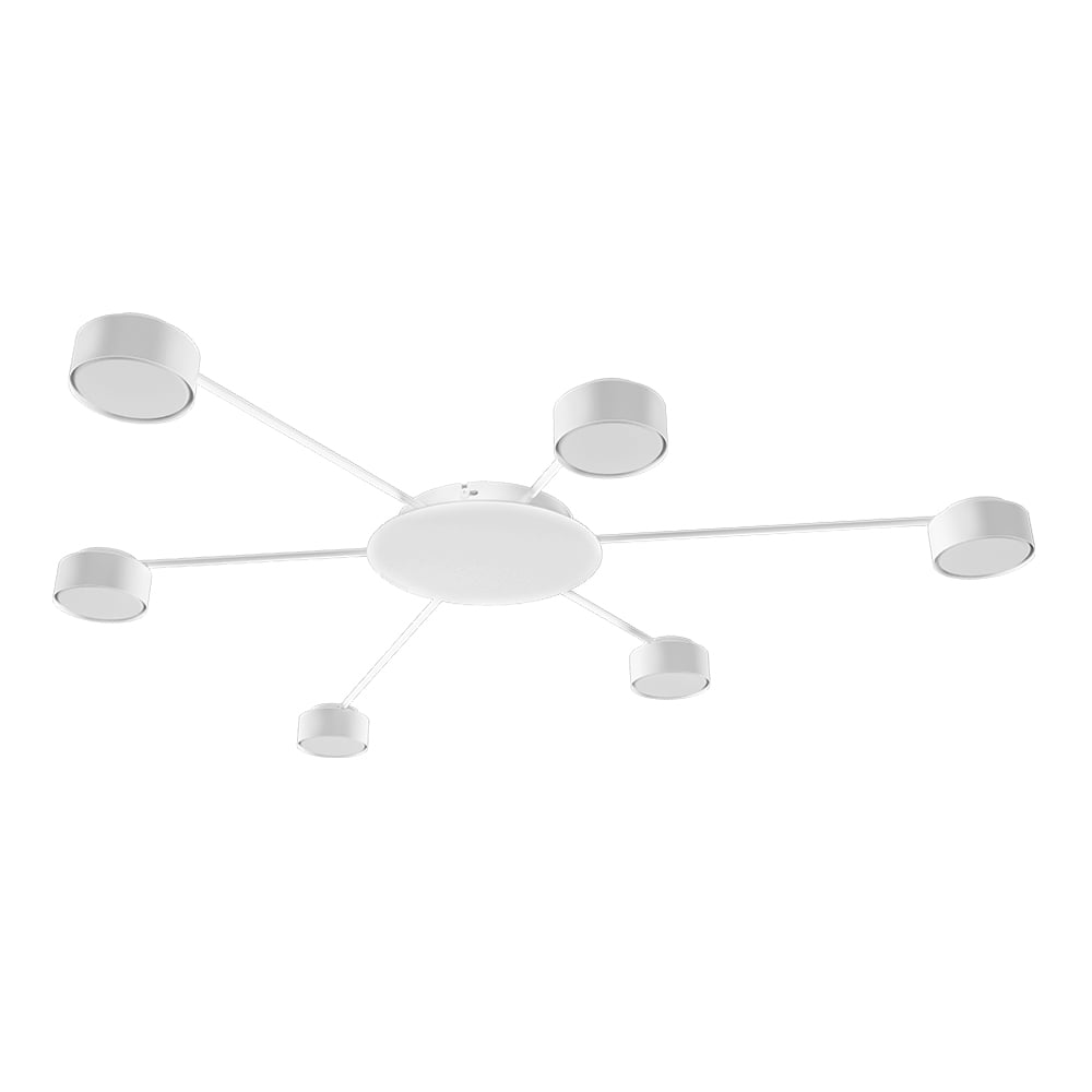 [8309] Накладний світильник Ledcoin ML471-6 під лампу білий