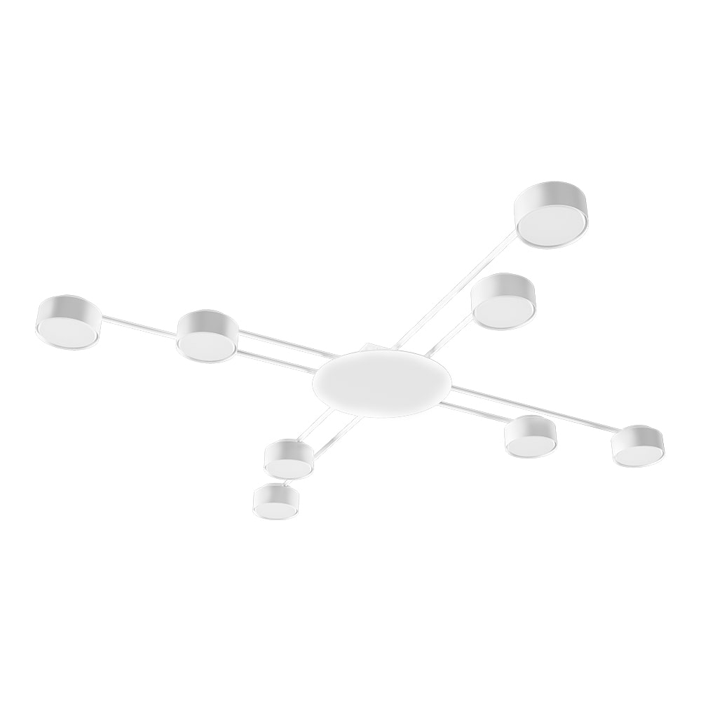 [8313] Накладний світильник Ledcoin ML472-8 під лампу білий