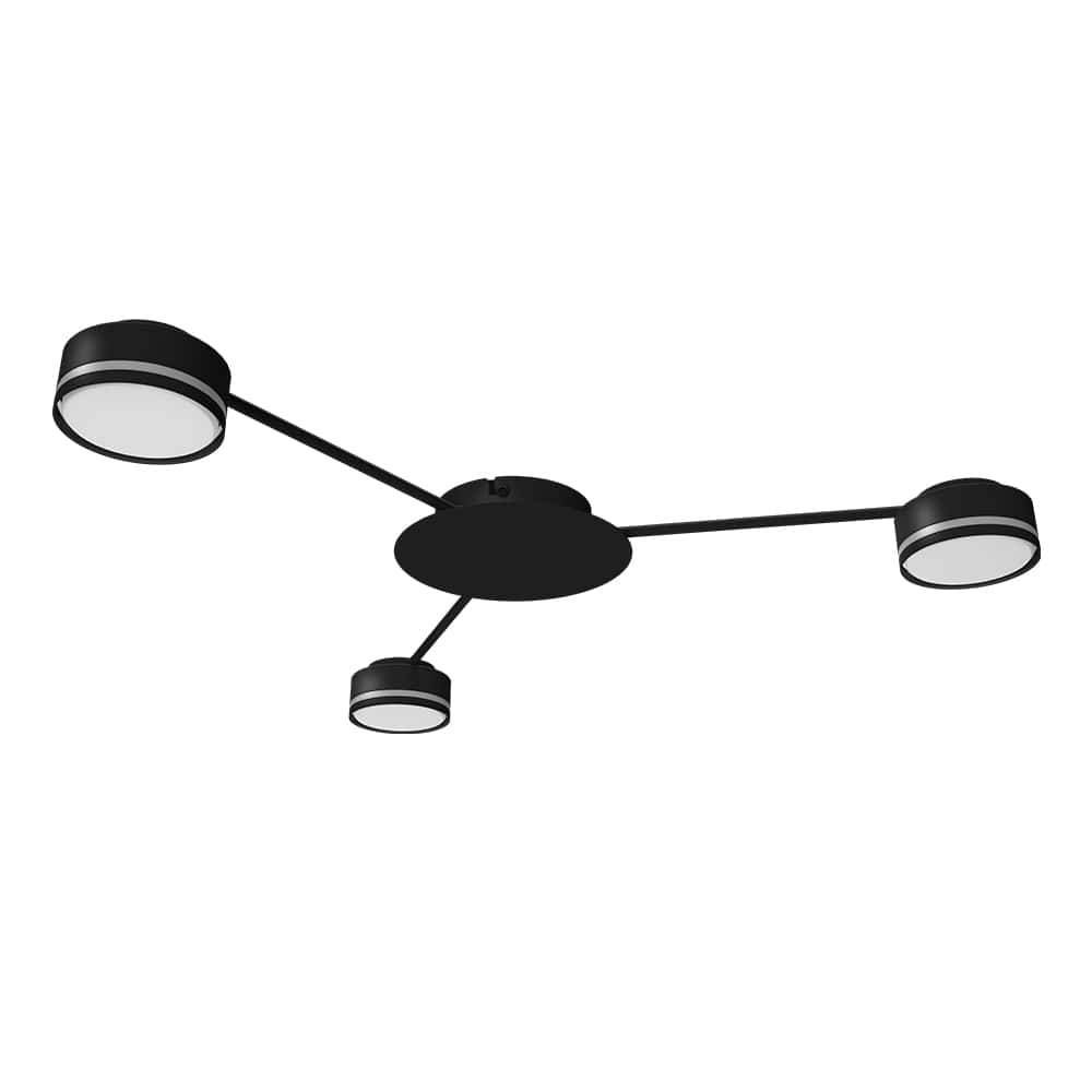 [8316] Накладний світильник Ardero ML481-3 під лампу чорний